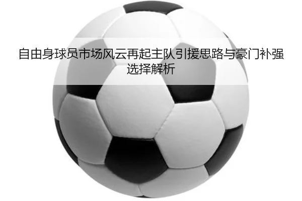 自由身球员市场风云再起主队引援思路与豪门补强选择解析